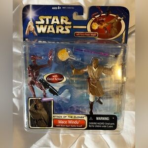 Star Wars collectibles action figures play set Mace Windu